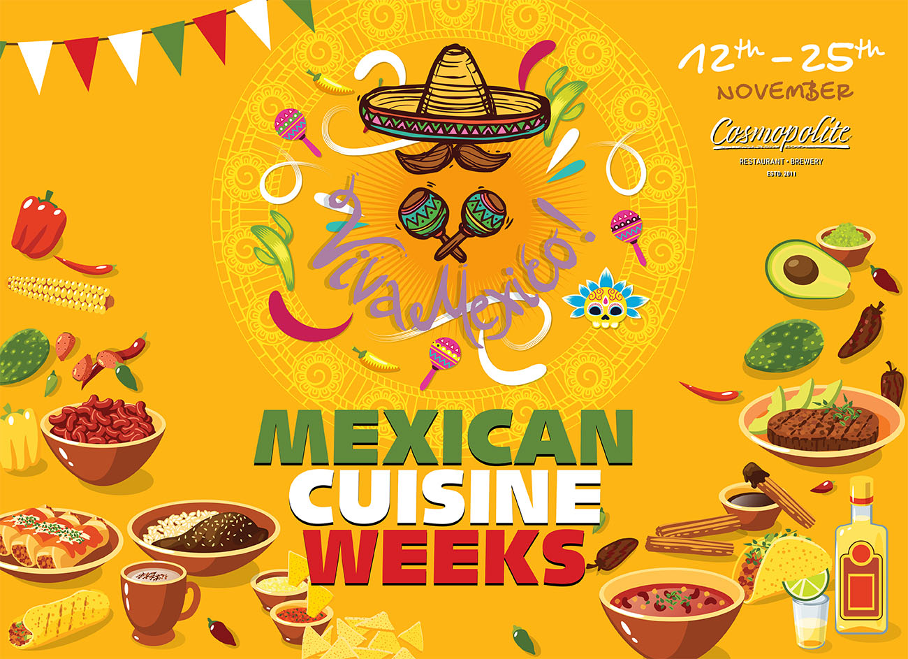 Mexican Cuisine Week at Cosmopolite restaurant