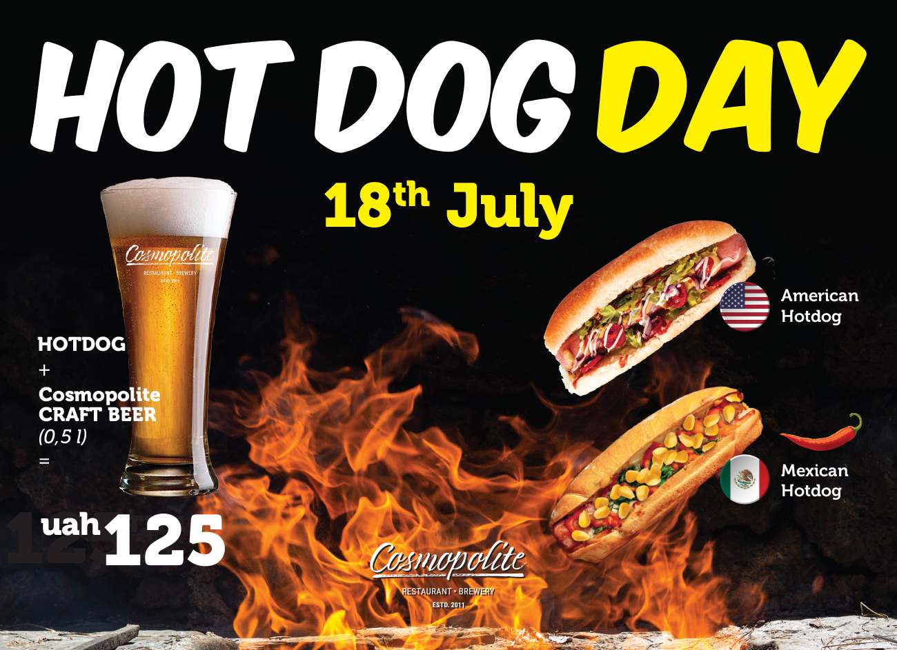 Hot Dog Day at Cosmopolite!