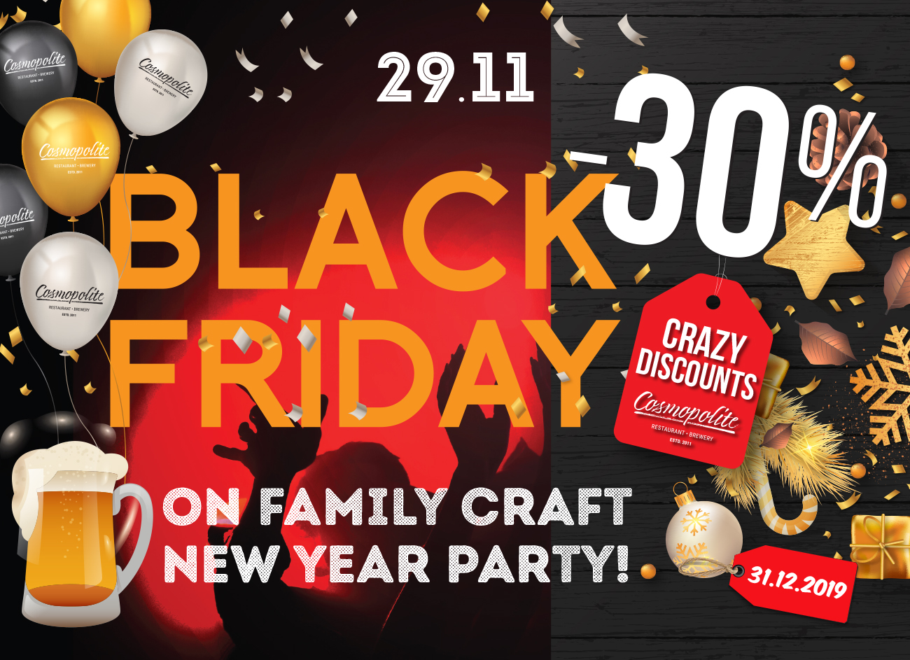 Black Friday Offer! Family Craft New Year Party!