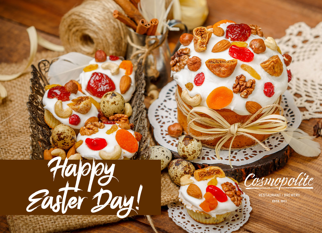 Со светлым праздником Пасхи!