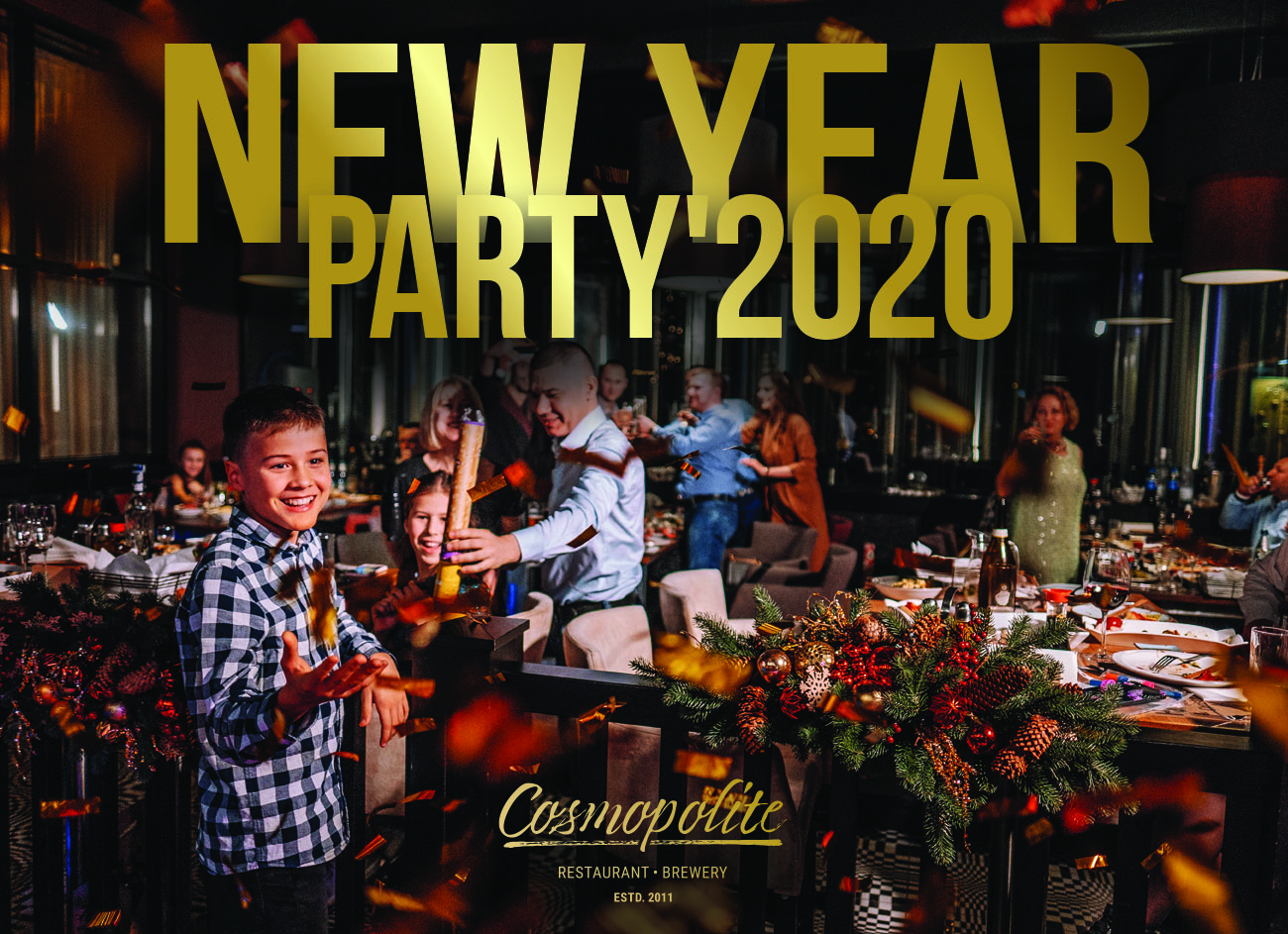 New 2020 Year celebration at Cosmopolite: how it was?