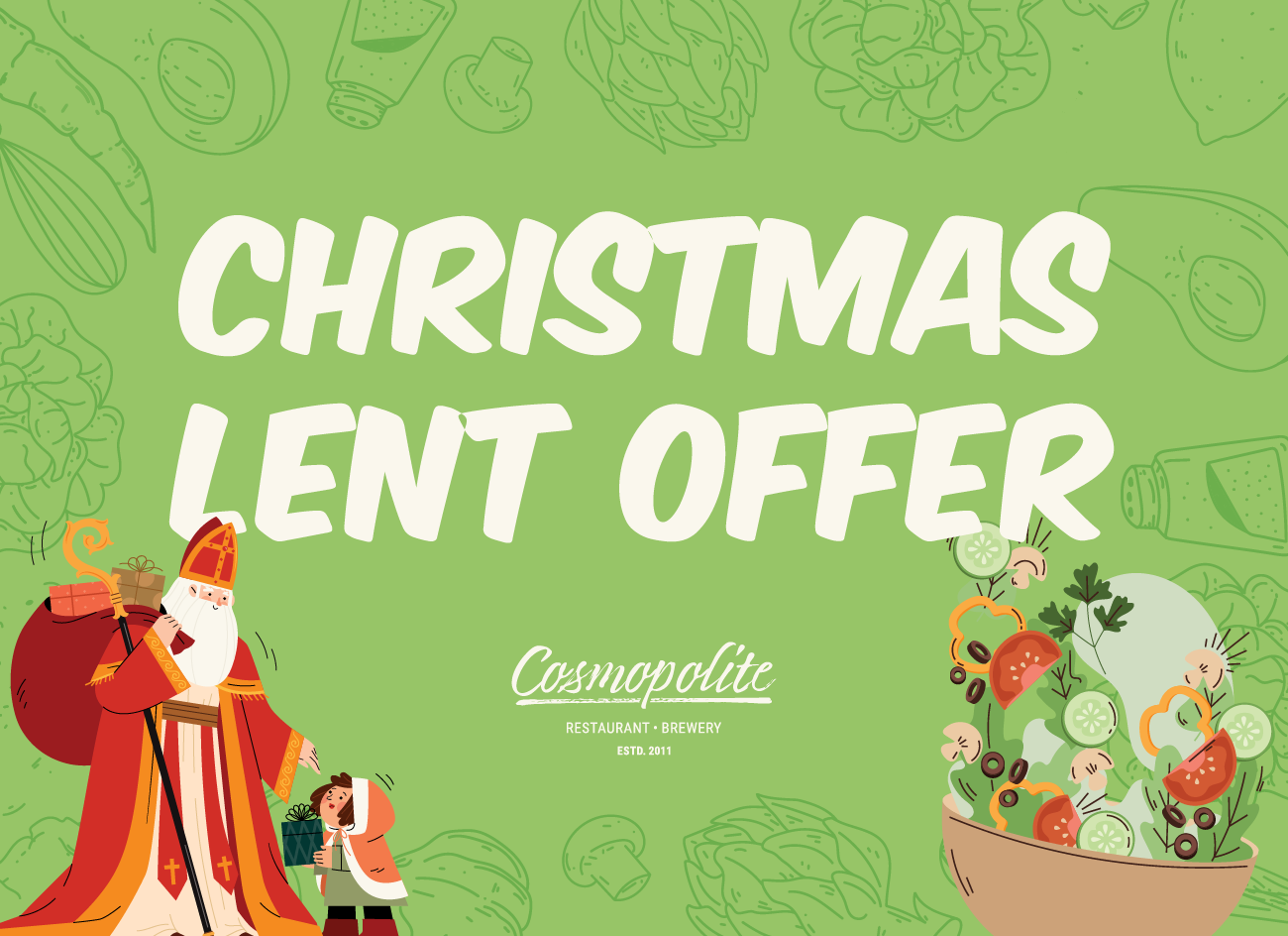 Cosmopolite's Nativity Fast offer: Available now!
