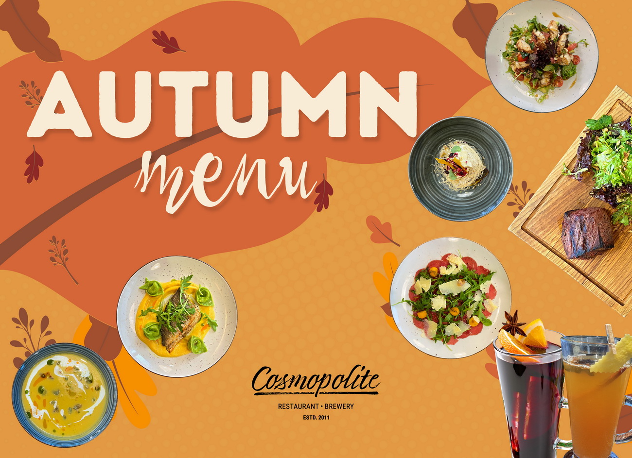 Autumn special offer by Chef - exclusively at Cosmopolite