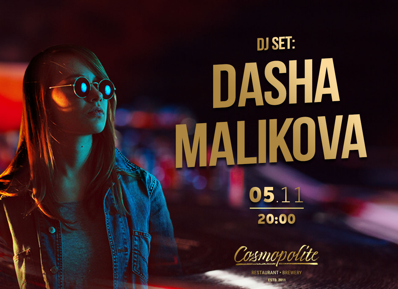 Your sound at Cosmopolite: Friday DJ Night