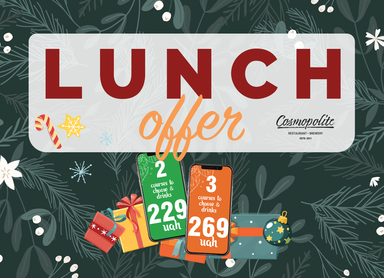 Lunch at Cosmopolite: check it right now!
