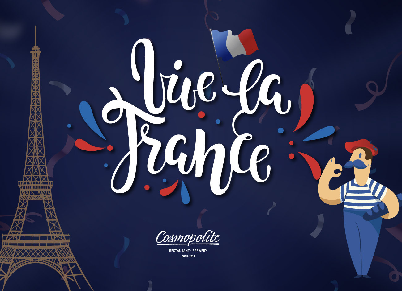 Vive la France! Вітаємо з початком весни!