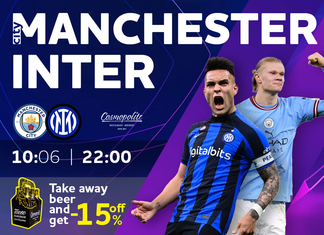 Champions League final: Football event of the year!