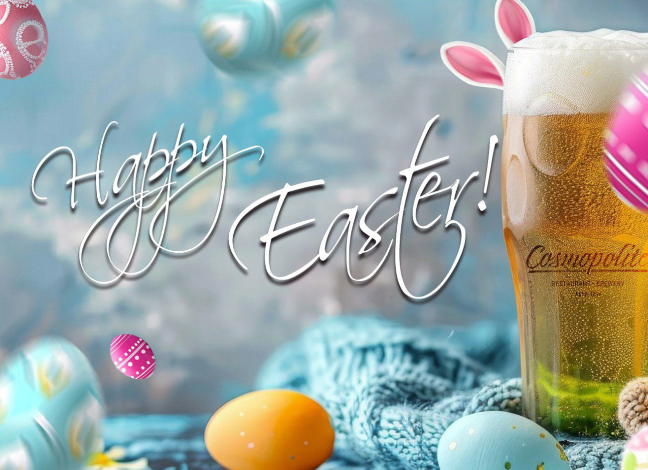 Happy Easter! Have a good holiday weekend