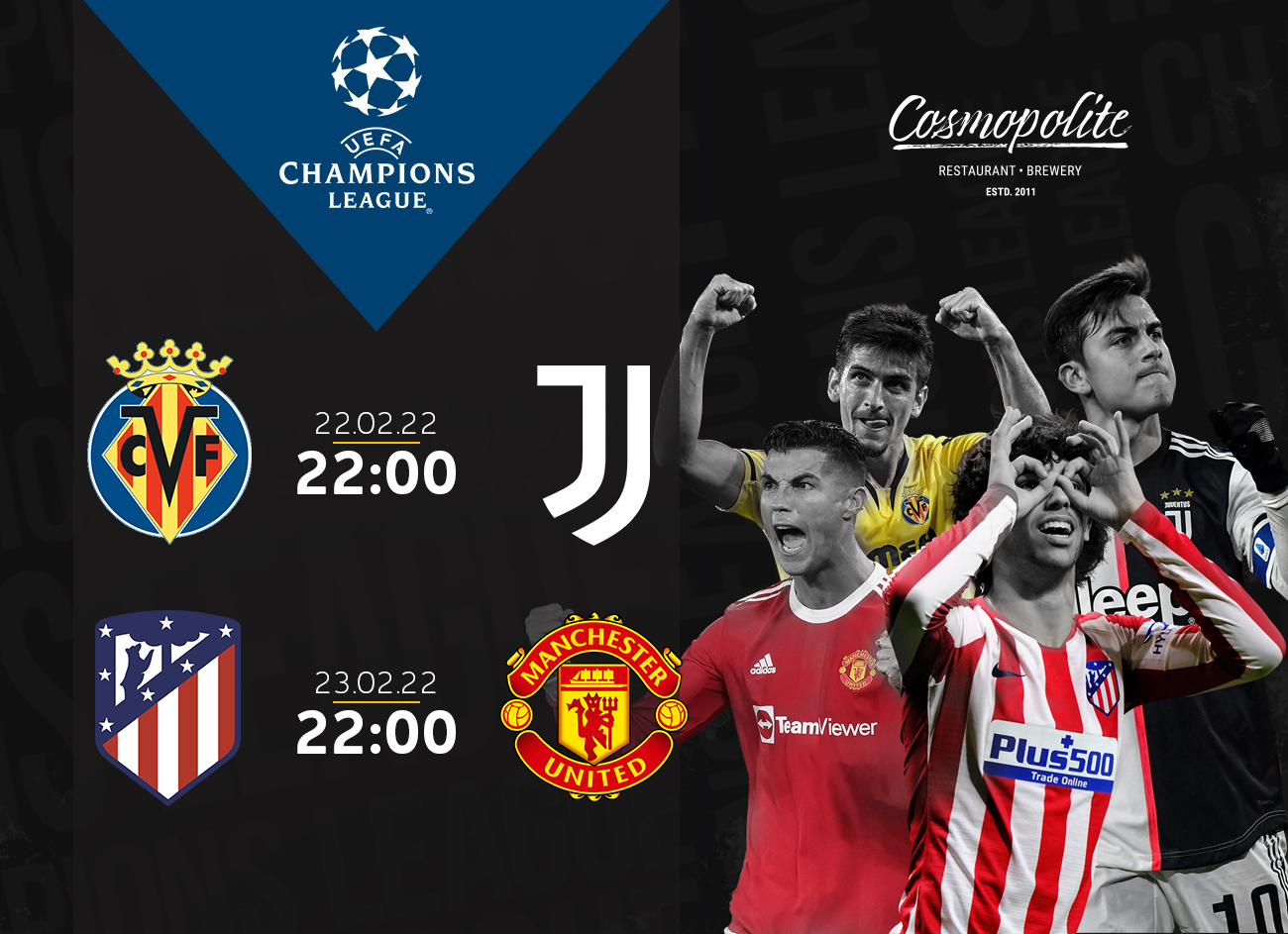 Champions League: Live broadcast!