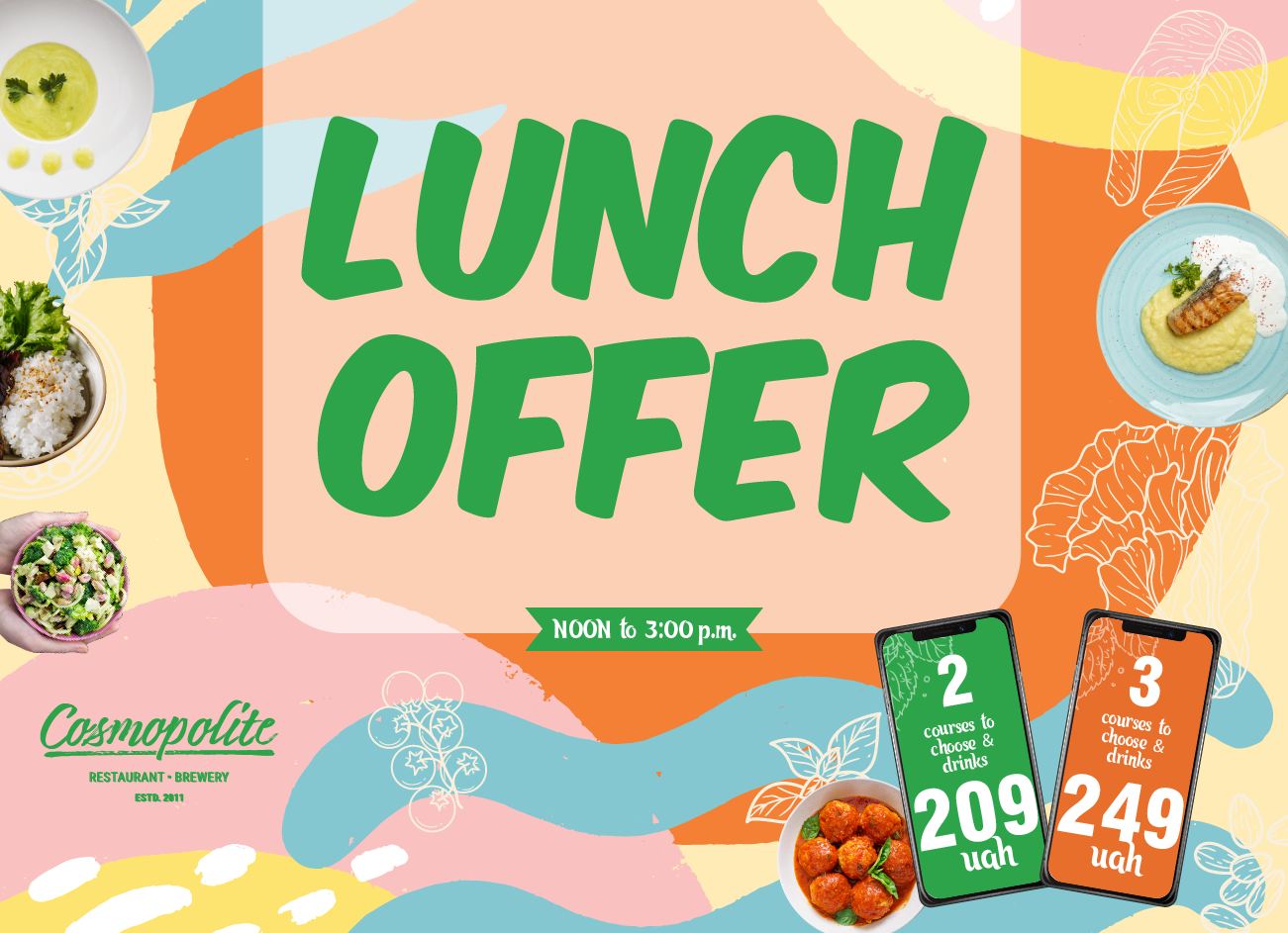 Lunch at Cosmopolite: Mid-summer edition