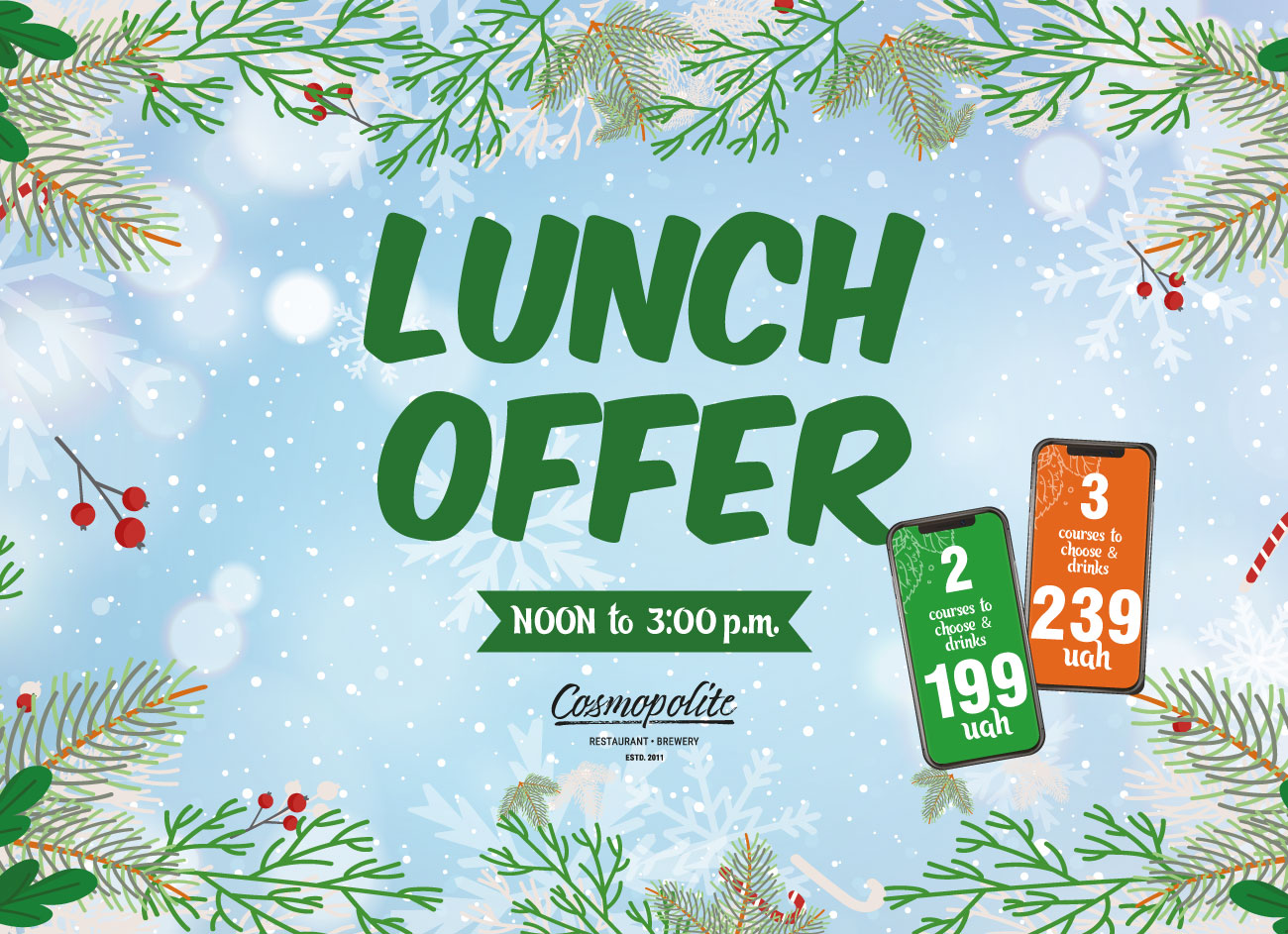 Lunch at Cosmopolite: January'23 edition!