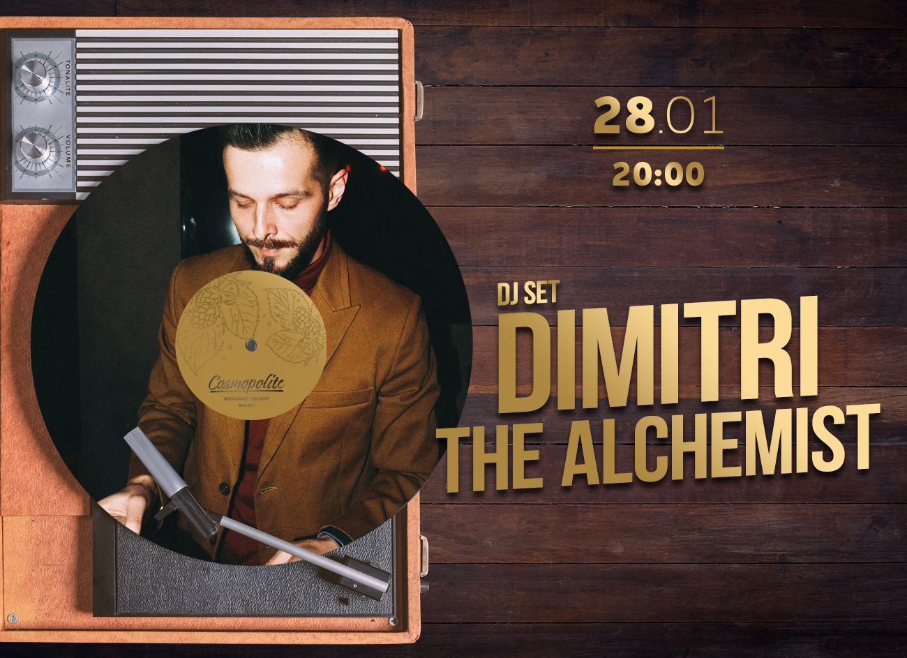 П'ятниця: DJ Night в Cosmopolite! LIVE!