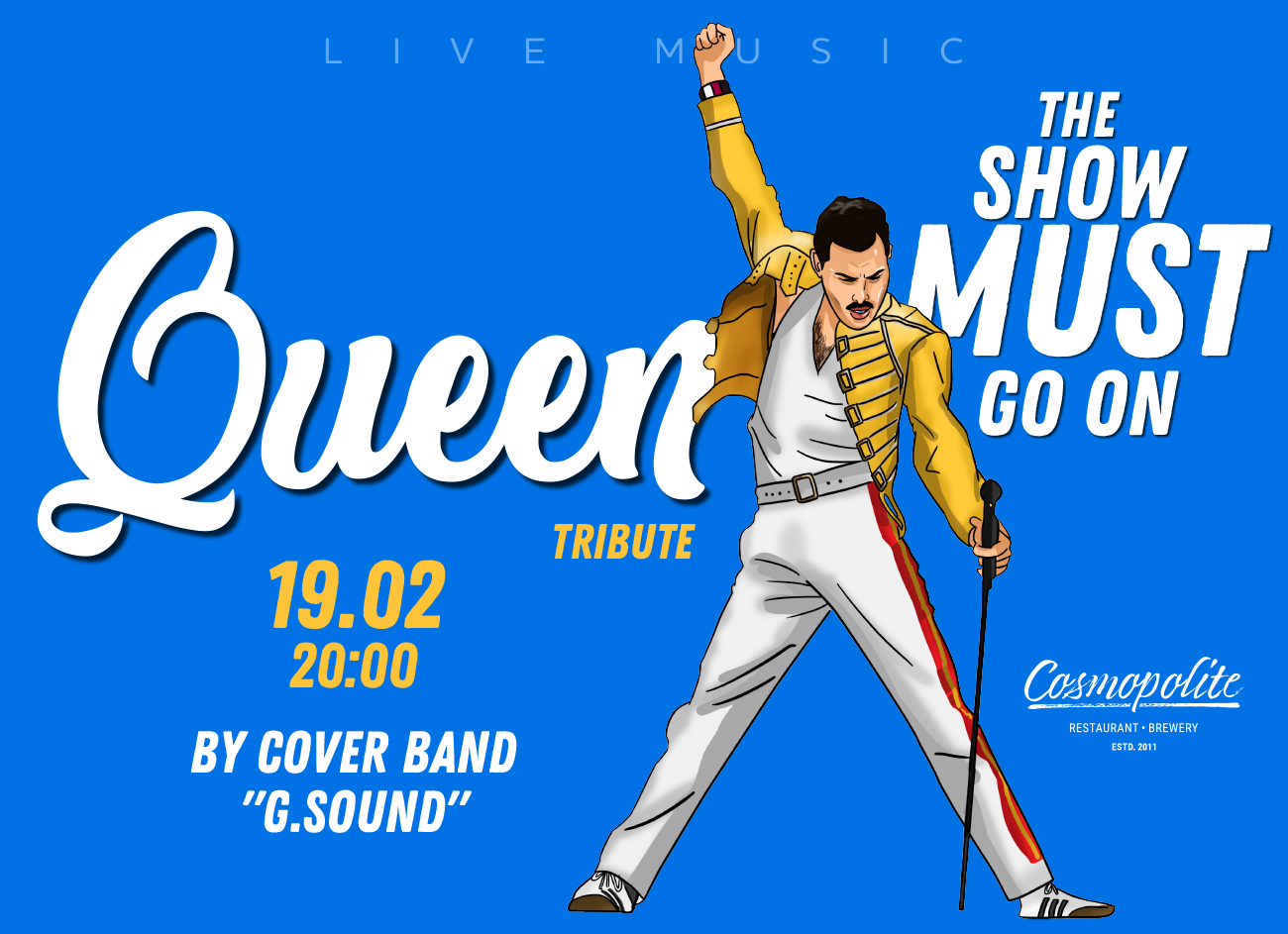 Трибьют Queen в Cosmopolite! LIVE!