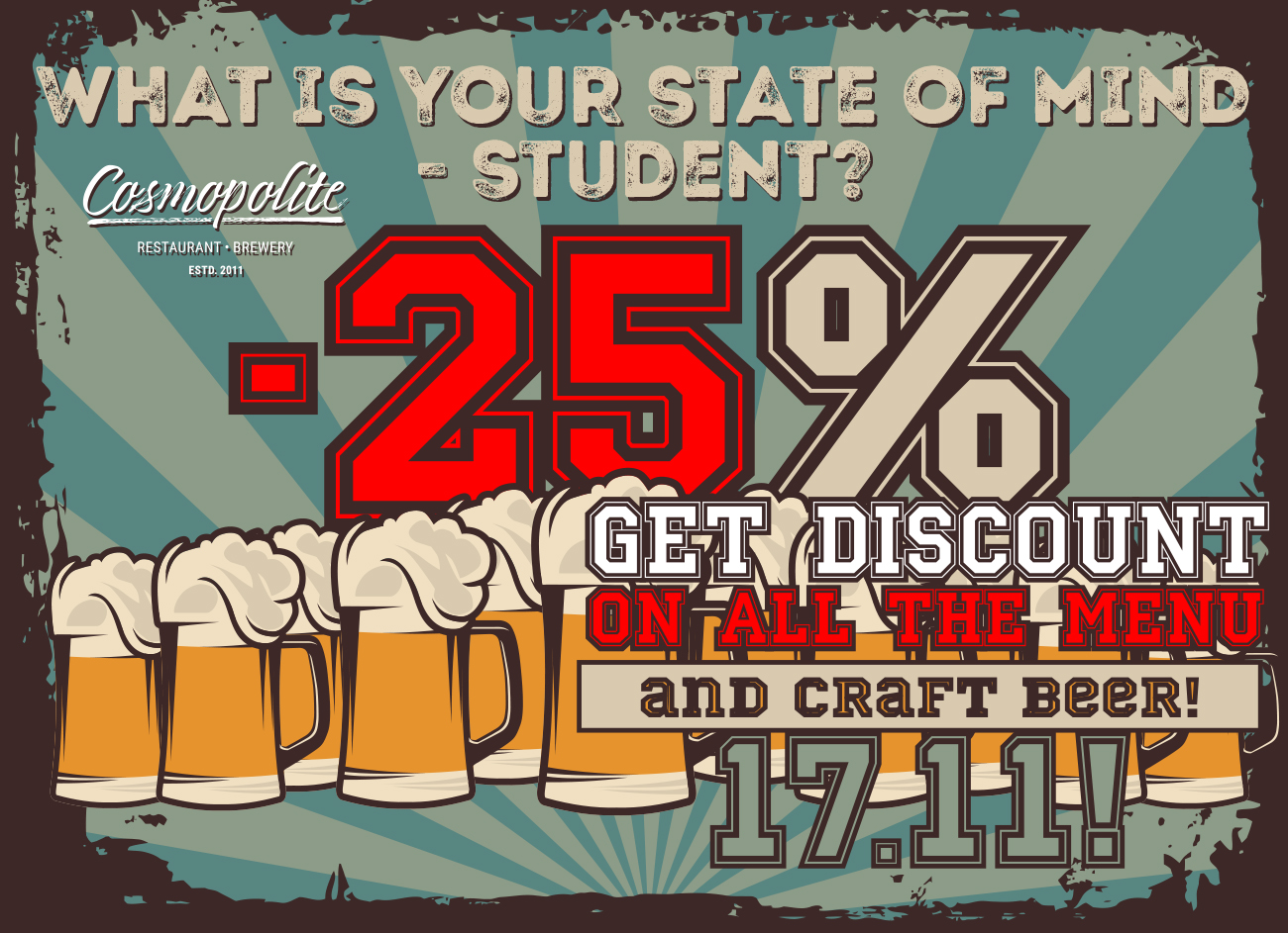 Students' Day. Everybody welcome!