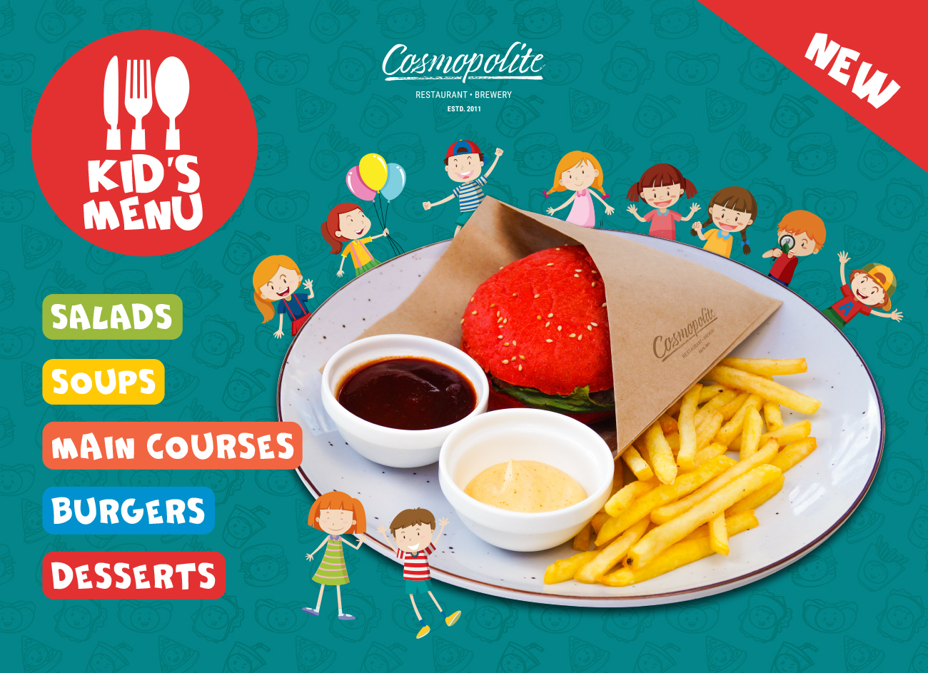All-new Kids' Menu is already available!