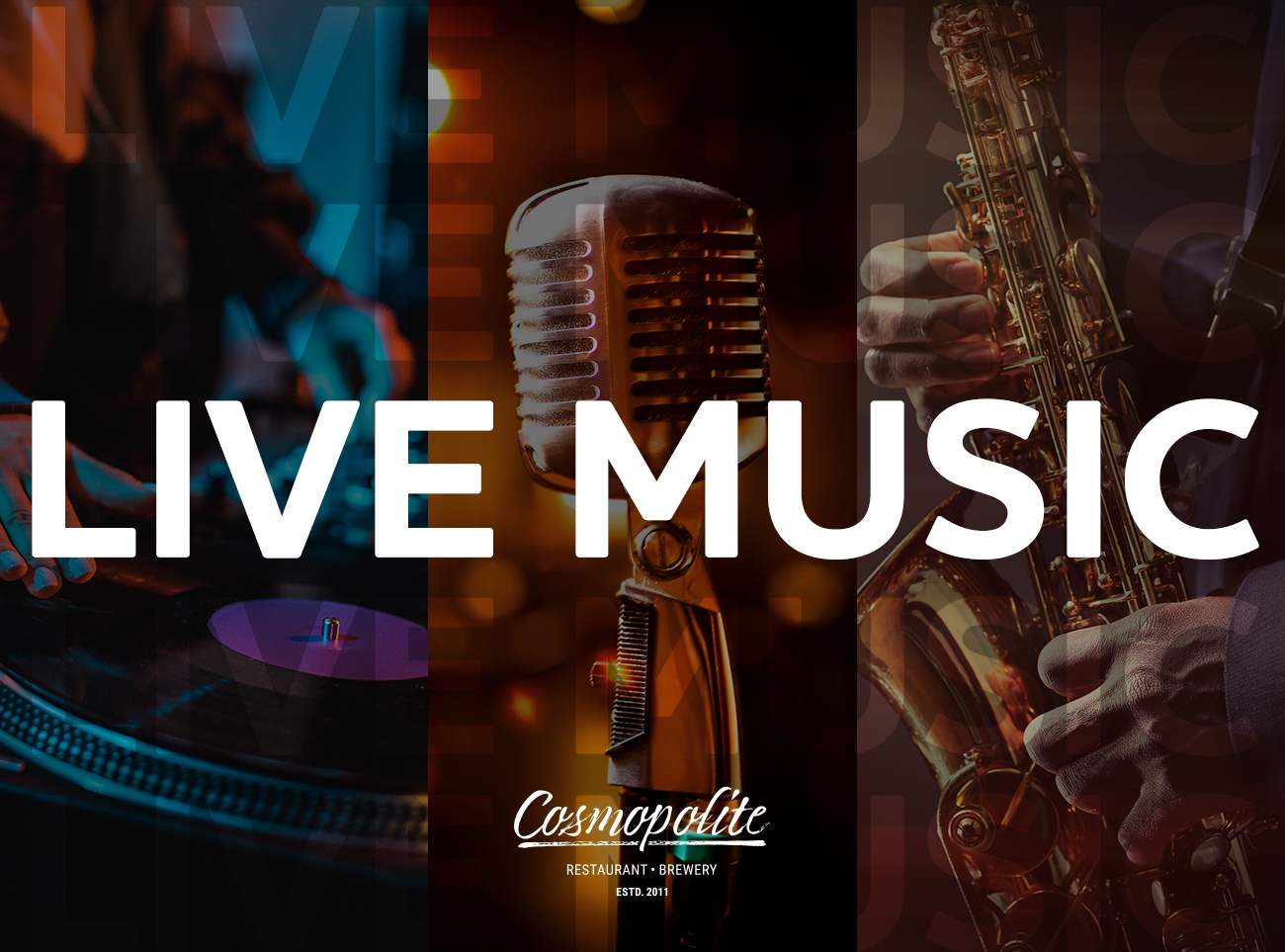 This week's music shows at Cosmopolite