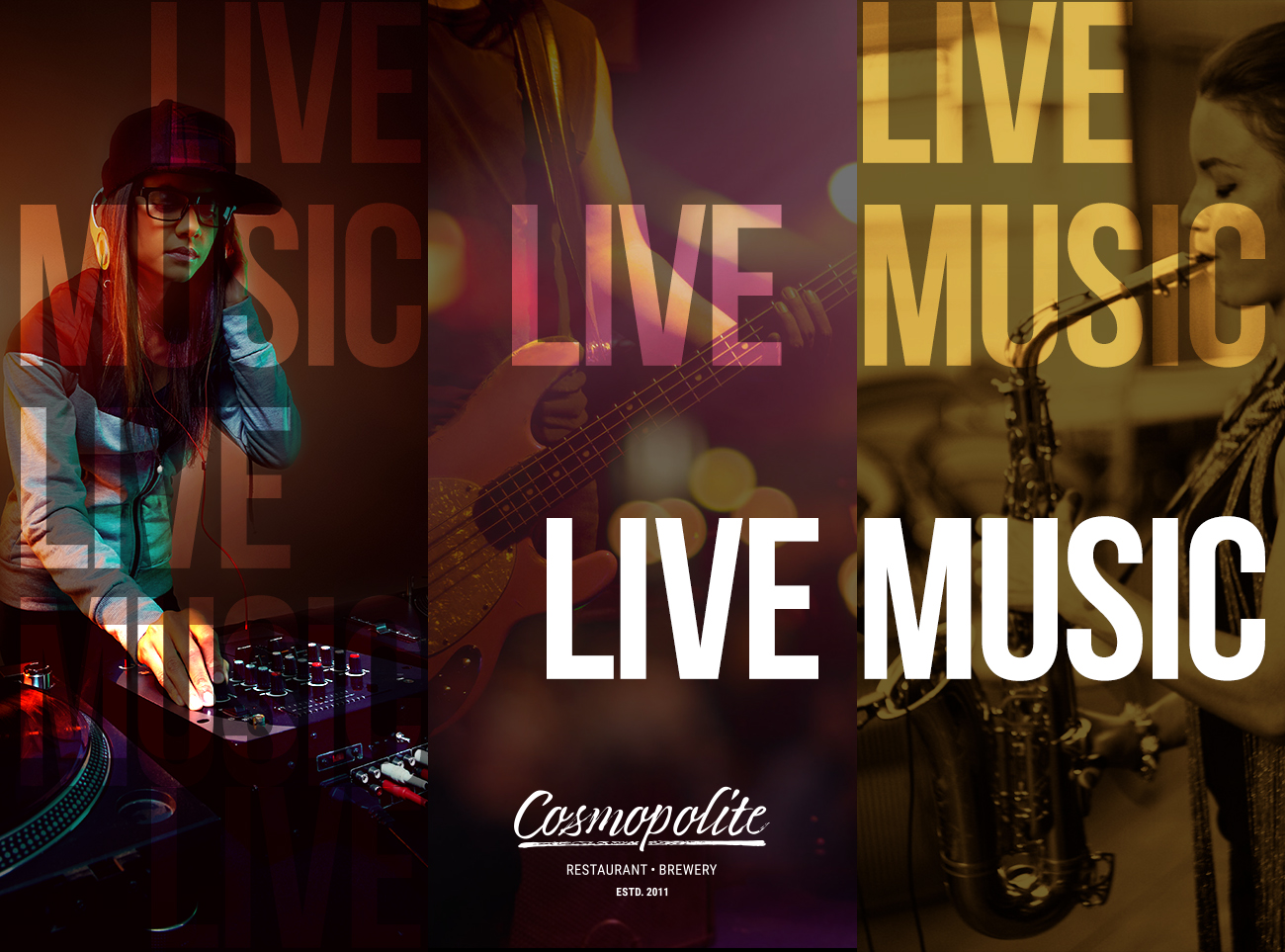 This week's music shows at Cosmopolite