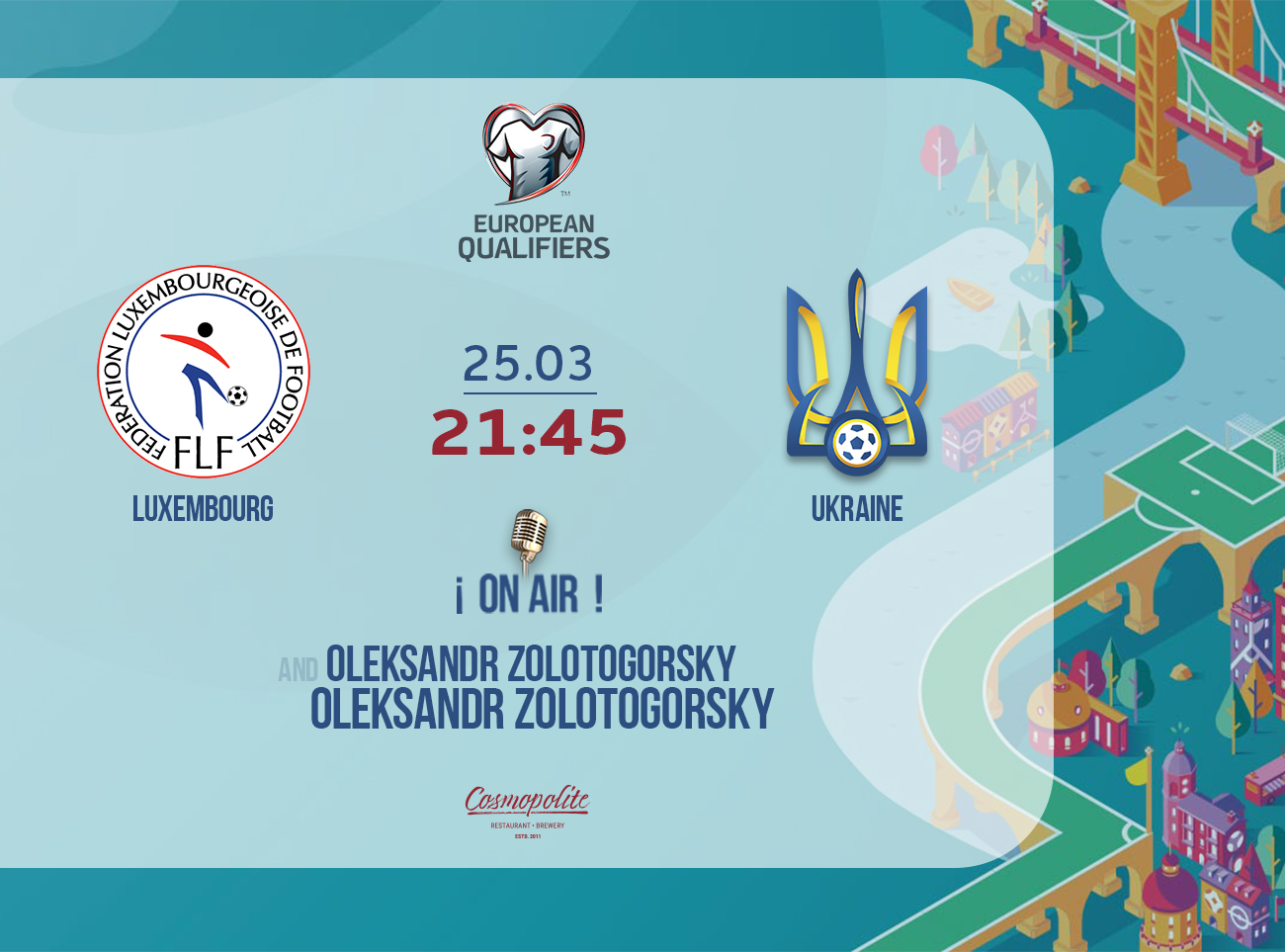 Grand football at Cosmopolite!