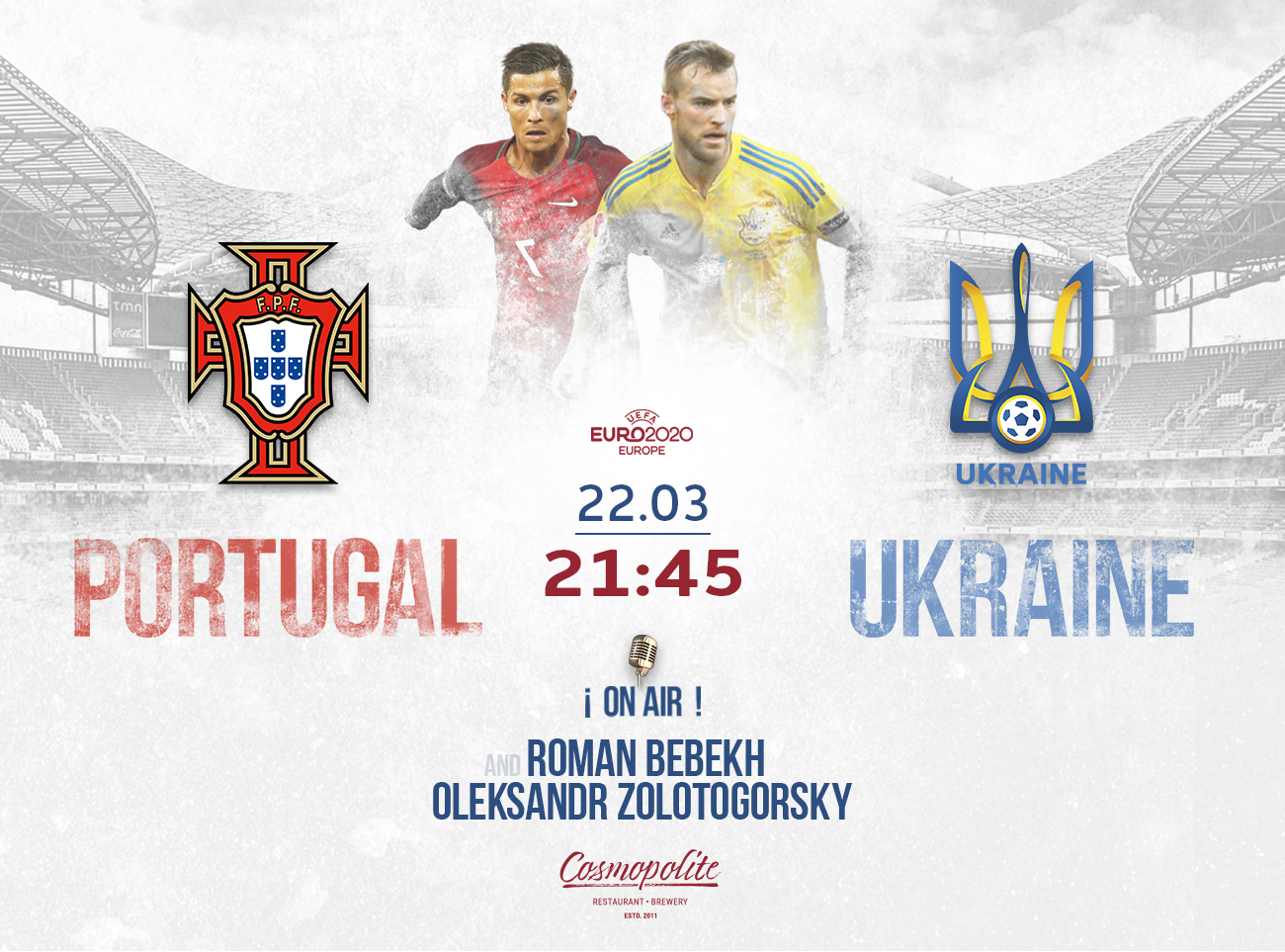 Grand football at Cosmopolite!