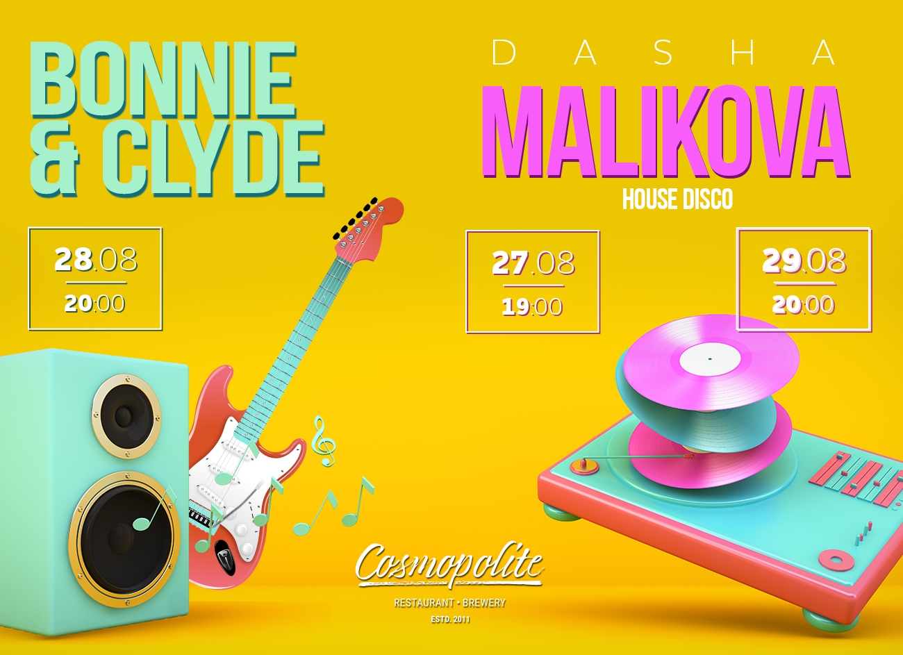 Cosmopolite live music